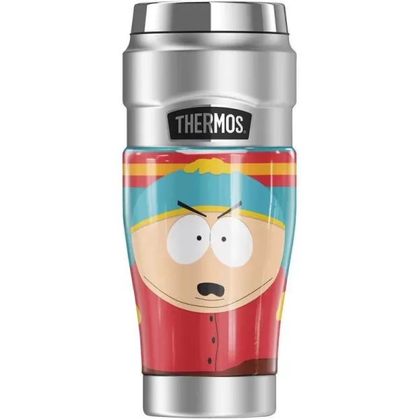 THERMOS South Park Stan STAINLESS KING Stainless Steel Travel Tumbler Vacuum insulated amp Double Wall 16oz16 oz Tumbler CARTMAN