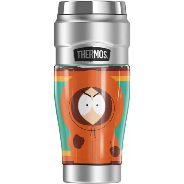 THERMOS South Park Stan STAINLESS KING Stainless Steel Travel Tumbler Vacuum insulated amp Double Wall 16oz16 oz Tumbler KENNY