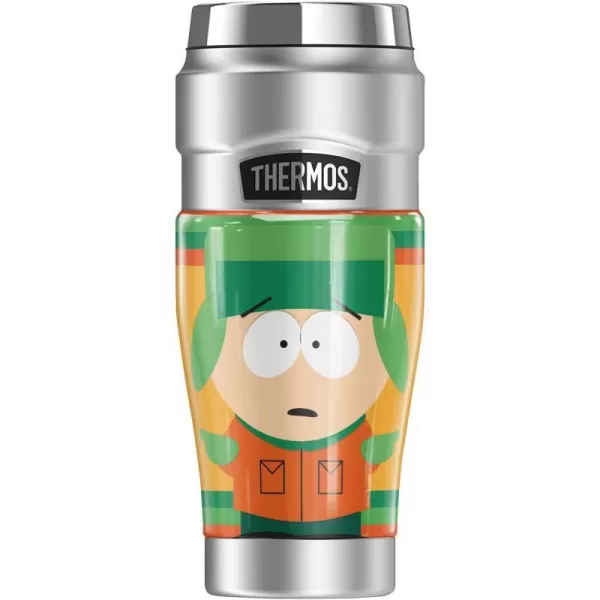 THERMOS South Park Stan STAINLESS KING Stainless Steel Travel Tumbler Vacuum insulated amp Double Wall 16oz16 oz Tumbler KYLE