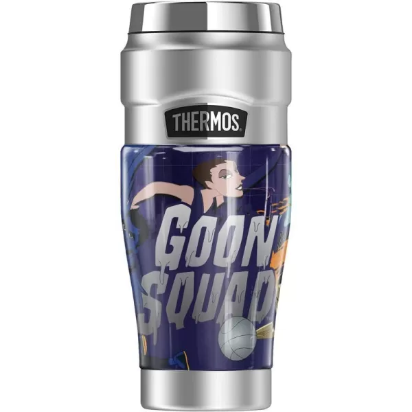 THERMOS Space Jam A New Legacy Logo STAINLESS KING Stainless Steel Travel Tumbler Vacuum insulated amp Double Wall 16oz16 oz Tumbler GOON SQUAD