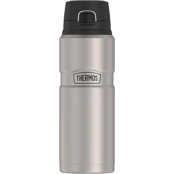 THERMOS Stainless King VacuumInsulated Drink Bottle 24 Ounce Rustic RedMatte Steel