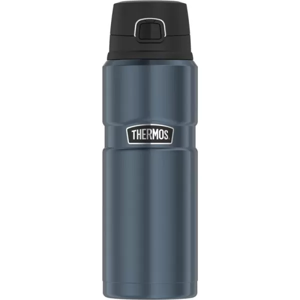 THERMOS Stainless King VacuumInsulated Drink Bottle 24 Ounce Rustic RedSlate