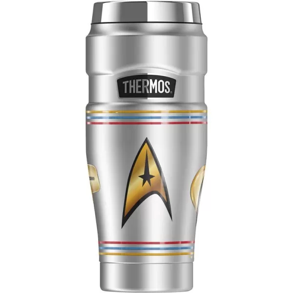 THERMOS Star Trek Delta Shields Through Time STAINLESS KING Stainless Steel Travel Tumbler Vacuum insulated amp Double Wall 16ozTHERMOS Star Trek Delta Shields Through Time STAINLESS KING Stainless Steel Travel Tumbler Vacuum insulated amp Double Wall 16oz