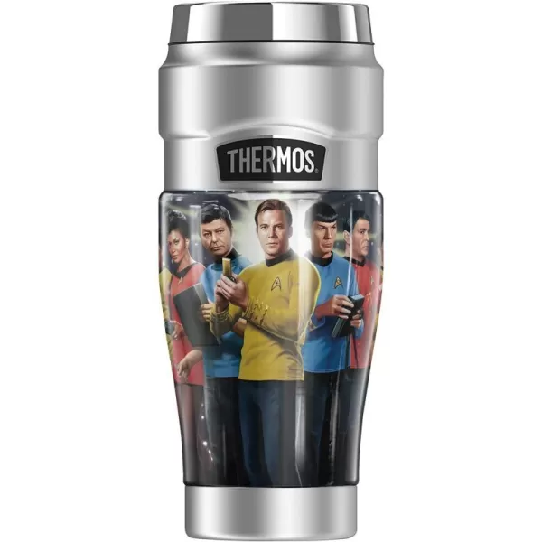 THERMOS Star Trek Original Crew STAINLESS KING Stainless Steel Travel Tumbler Vacuum insulated amp Double Wall 16ozTHERMOS Star Trek Original Crew STAINLESS KING Stainless Steel Travel Tumbler Vacuum insulated amp Double Wall 16oz