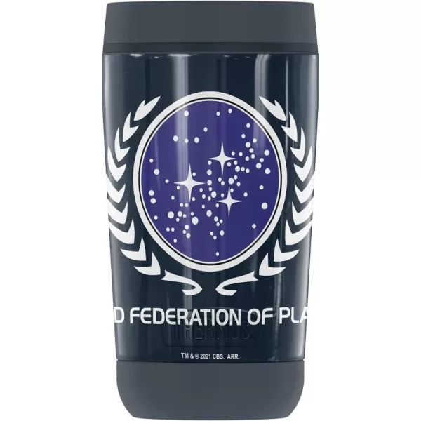 THERMOS Star Trek United Federation of Planets GUARDIAN COLLECTION Stainless Steel Travel Tumbler Vacuum insulated amp Double Wall 12 ozTHERMOS Star Trek United Federation of Planets GUARDIAN COLLECTION Stainless Steel Travel Tumbler Vacuum insulated amp Double Wall 12 oz