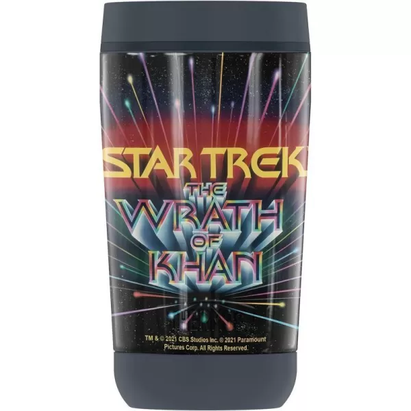 THERMOS Star Trek Wrath of Khan Logo GUARDIAN COLLECTION Stainless Steel Travel Tumbler Vacuum insulated amp Double Wall 12 ozTHERMOS Star Trek Wrath of Khan Logo GUARDIAN COLLECTION Stainless Steel Travel Tumbler Vacuum insulated amp Double Wall 12 oz