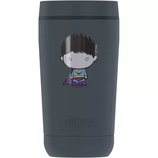 THERMOS Superman Supergirl Cute Chibi GUARDIAN COLLECTION Stainless Steel Travel Tumbler Vacuum insulated amp Double Wall 12oz12 oz Tumbler Bizarro