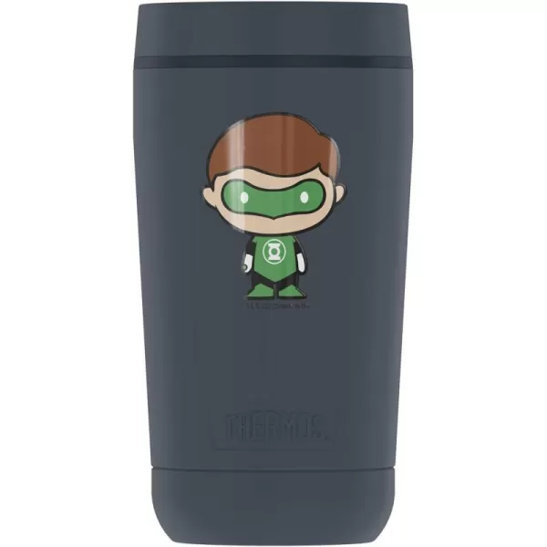 THERMOS Superman Supergirl Cute Chibi GUARDIAN COLLECTION Stainless Steel Travel Tumbler Vacuum insulated amp Double Wall 12oz12 oz Tumbler Green Lantern