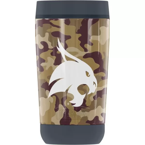 THERMOS Texas State University OFFICIAL TieDye GUARDIAN COLLECTION Stainless Steel Travel Tumbler Vacuum insulated amp Double Wall 12 oz12 oz Tumbler Camo