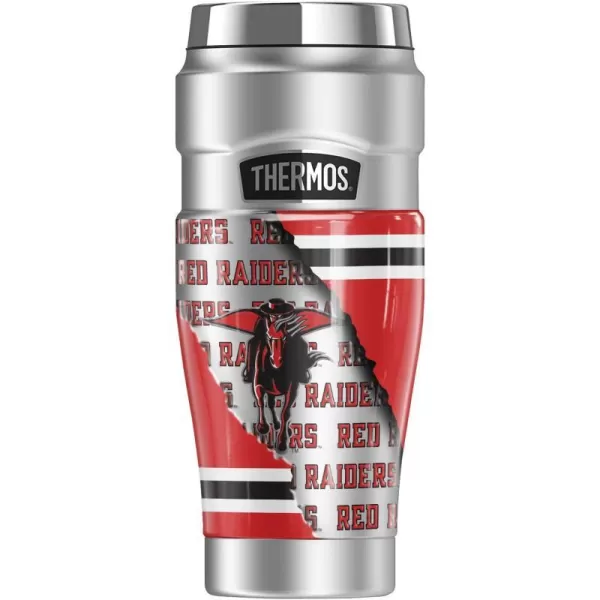 THERMOS Texas Tech University OFFICIAL Let Her Rip STAINLESS KING Stainless Steel Travel Tumbler Vacuum insulated amp Double Wall 16ozTHERMOS Texas Tech University OFFICIAL Let Her Rip STAINLESS KING Stainless Steel Travel Tumbler Vacuum insulated amp Double Wall 16oz