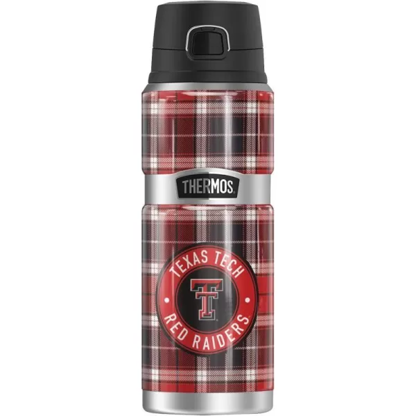 THERMOS Texas Tech University OFFICIAL Plaid STAINLESS KING Stainless Steel Drink Bottle Vacuum insulated amp Double Wall 24ozTHERMOS Texas Tech University OFFICIAL Plaid STAINLESS KING Stainless Steel Drink Bottle Vacuum insulated amp Double Wall 24oz