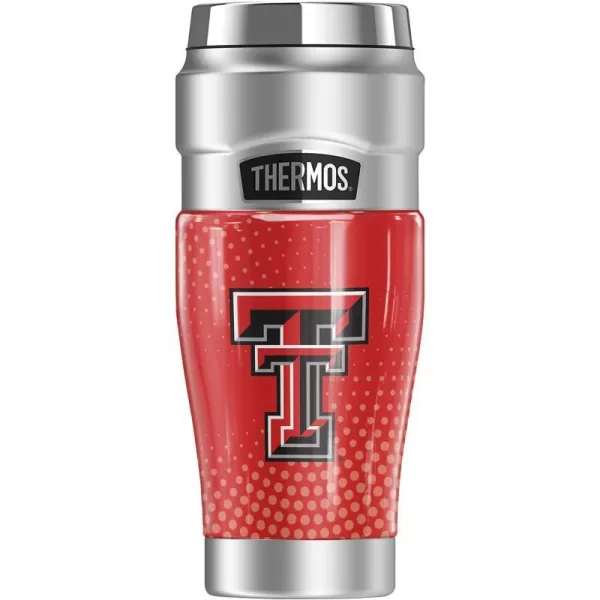 THERMOS Texas Tech University OFFICIAL Radial Dots STAINLESS KING Stainless Steel Travel Tumbler Vacuum insulated amp Double Wall 16ozTHERMOS Texas Tech University OFFICIAL Radial Dots STAINLESS KING Stainless Steel Travel Tumbler Vacuum insulated amp Double Wall 16oz