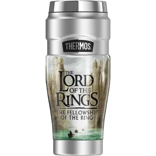 THERMOS The Lord of The Rings Fellowship of The Ring Poster STAINLESS KING Stainless Steel Travel Tumbler Vacuum insulated amp Double Wall 16ozTHERMOS The Lord of The Rings Fellowship of The Ring Poster STAINLESS KING Stainless Steel Travel Tumbler Vacuum insulated amp Double Wall 16oz