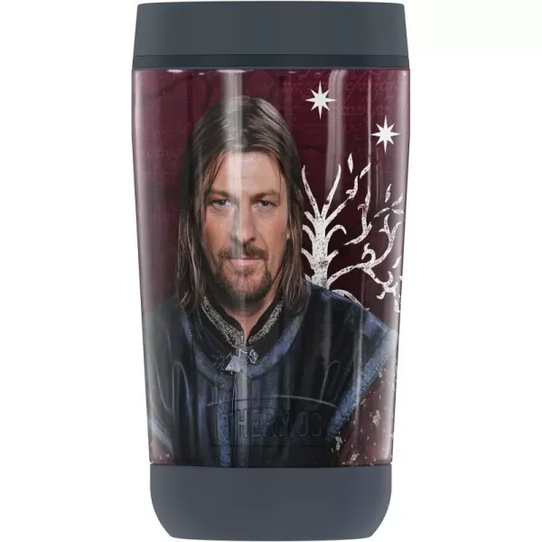 THERMOS The Lord of The Rings Lothlorien GUARDIAN COLLECTION Stainless Steel Travel Tumbler Vacuum insulated amp Double Wall 12 oz12 oz Tumbler BOROMIR