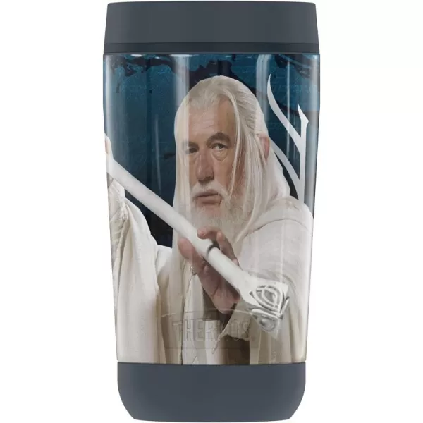 THERMOS The Lord of The Rings Lothlorien GUARDIAN COLLECTION Stainless Steel Travel Tumbler Vacuum insulated amp Double Wall 12 oz12 oz Tumbler GANDALF