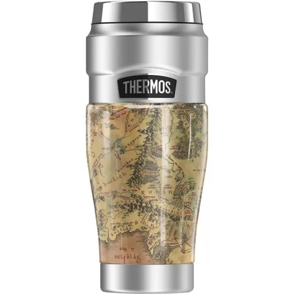 THERMOS The Lord of The Rings Map of Middle Earth STAINLESS KING Stainless Steel Travel Tumbler Vacuum insulated amp Double Wall 16ozTHERMOS The Lord of The Rings Map of Middle Earth STAINLESS KING Stainless Steel Travel Tumbler Vacuum insulated amp Double Wall 16oz