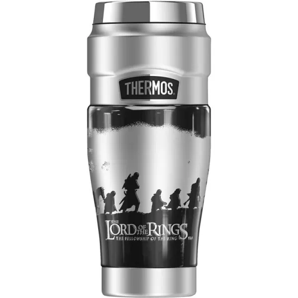 THERMOS The Lord of The Rings Metallic Fellowship Silhouette STAINLESS KING Stainless Steel Travel Tumbler Vacuum insulated amp Double Wall 16ozTHERMOS The Lord of The Rings Metallic Fellowship Silhouette STAINLESS KING Stainless Steel Travel Tumbler Vacuum insulated amp Double Wall 16oz