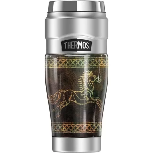 THERMOS The Lord of The Rings Riders of Rohan Sigil STAINLESS KING Stainless Steel Travel Tumbler Vacuum insulated amp Double Wall 16ozTHERMOS The Lord of The Rings Riders of Rohan Sigil STAINLESS KING Stainless Steel Travel Tumbler Vacuum insulated amp Double Wall 16oz