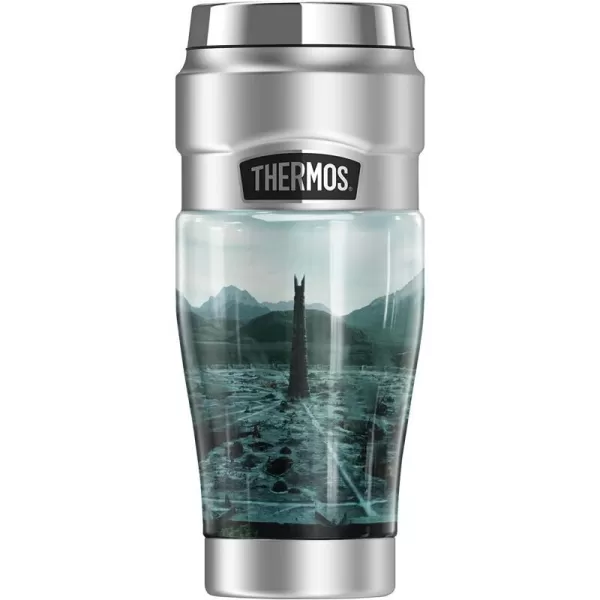 THERMOS The Lord of The Rings Rivendell STAINLESS KING Stainless Steel Travel Tumbler Vacuum insulated amp Double Wall 16oz16 oz Tumbler ISENGARD