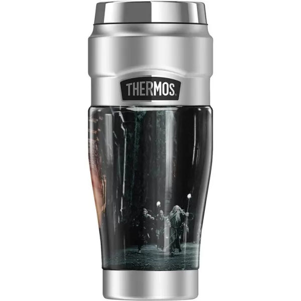 THERMOS The Lord of The Rings Rivendell STAINLESS KING Stainless Steel Travel Tumbler Vacuum insulated amp Double Wall 16oz16 oz Tumbler THE MINES OF MORIA