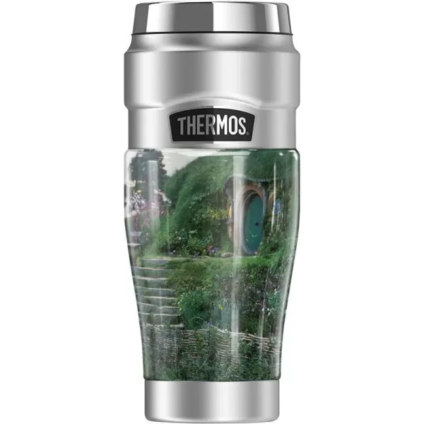 THERMOS The Lord of The Rings Rivendell STAINLESS KING Stainless Steel Travel Tumbler Vacuum insulated amp Double Wall 16oz16 oz Tumbler THE SHIRE