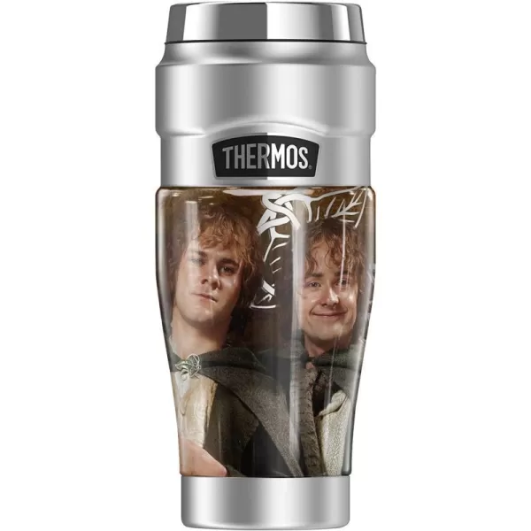 THERMOS The Lord of The Rings Samwise STAINLESS KING Stainless Steel Travel Tumbler Vacuum insulated amp Double Wall 16oz16 oz Tumbler MERRY AND PIPPIN