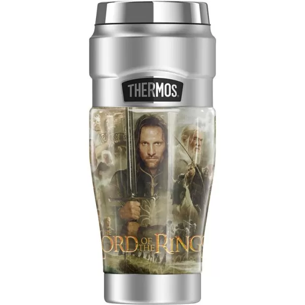 THERMOS The Lord of The Rings Trilogy Poster STAINLESS KING Stainless Steel Travel Tumbler Vacuum insulated amp Double Wall 16ozTHERMOS The Lord of The Rings Trilogy Poster STAINLESS KING Stainless Steel Travel Tumbler Vacuum insulated amp Double Wall 16oz