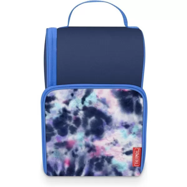 THERMOS Tween Dual Lunch Box Blue Tie DyeOne Size Blue Tie Dye