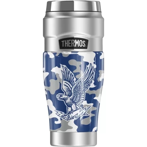 THERMOS US Air Force Academy OFFICIAL Camo STAINLESS KING Stainless Steel Travel Tumbler Vacuum insulated amp Double Wall 16oz16 oz Tumbler Camo