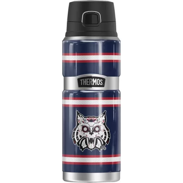 THERMOS University of Arizona OFFICIAL Alumni STAINLESS KING Stainless Steel Drink Bottle Vacuum insulated amp Double Wall 24oz24 oz Bottle UNIVERSITY OF ARIZONA