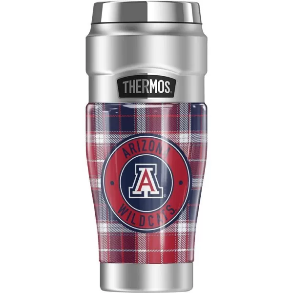 THERMOS University of Arizona OFFICIAL TieDye STAINLESS KING Stainless Steel Travel Tumbler Vacuum insulated amp Double Wall 16oz16 oz Tumbler ALUMNI