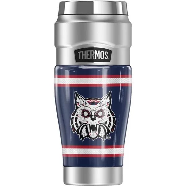 THERMOS University of Arizona OFFICIAL TieDye STAINLESS KING Stainless Steel Travel Tumbler Vacuum insulated amp Double Wall 16oz16 oz Tumbler UNIVERSITY OF ARIZONA