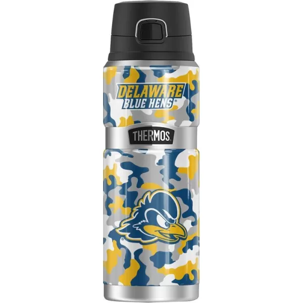 THERMOS University of Delaware OFFICIAL TieDye STAINLESS KING Stainless Steel Drink Bottle Vacuum insulated amp Double Wall 24oz24 oz Bottle Camo