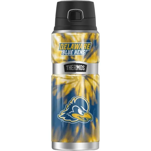 THERMOS University of Delaware OFFICIAL TieDye STAINLESS KING Stainless Steel Drink Bottle Vacuum insulated amp Double Wall 24oz24 oz Bottle TIEDYE