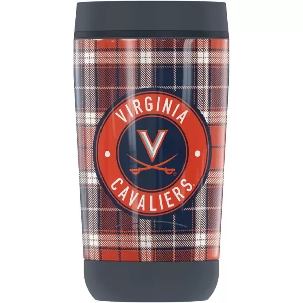 THERMOS University of Virginia OFFICIAL Alumni GUARDIAN COLLECTION Stainless Steel Travel Tumbler Vacuum insulated amp Double Wall 12 oz12 oz Tumbler PLAID