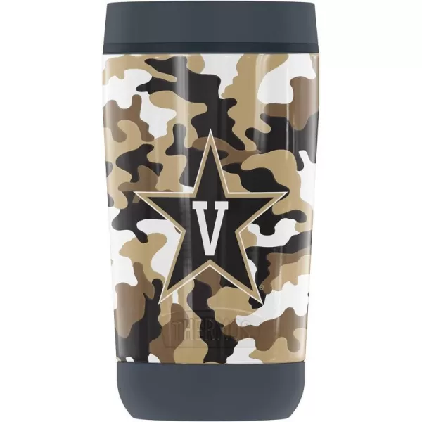 THERMOS Vanderbilt University OFFICIAL Camo GUARDIAN COLLECTION Stainless Steel Travel Tumbler Vacuum insulated amp Double Wall 12 oz12 oz Tumbler Camo