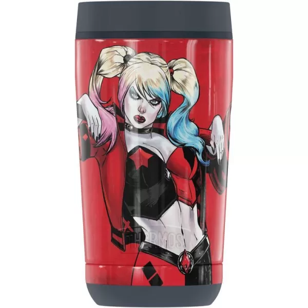 THERMOS Wonder Woman Character GUARDIAN COLLECTION Stainless Steel Travel Tumbler Vacuum insulated amp Double Wall 12oz12 oz Tumbler Harley Quinn