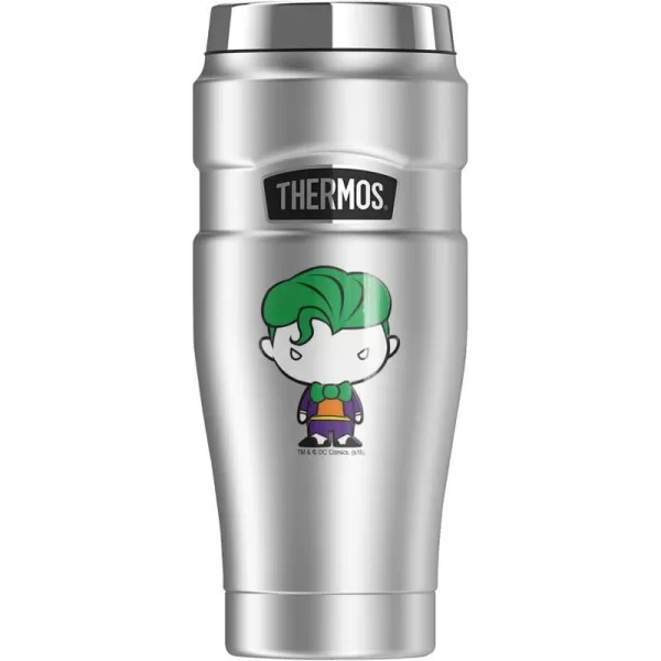 THERMOS Wonder Woman Cute Chibi STAINLESS KING Stainless Steel Travel Tumbler Vacuum insulated amp Double Wall 16oz16 oz Tumbler Joker