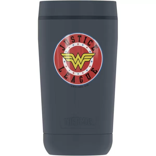 THERMOS Wonder Woman Wonder Woman Athletic Logo GUARDIAN COLLECTION Stainless Steel Travel Tumbler Vacuum insulated amp Double Wall 12oz12 oz Tumbler Wonder Woman Athletic Logo