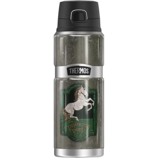 The Lord Of The Rings Eye Of Sauron THERMOS STAINLESS KING Stainless Steel Drink Bottle Vacuum insulated amp Double Wall 24oz24 oz Bottle The Prancing Pony