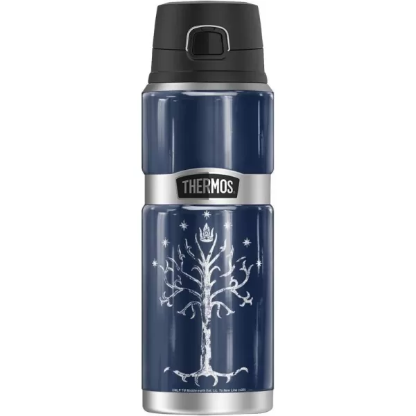 The Lord Of The Rings Eye Of Sauron THERMOS STAINLESS KING Stainless Steel Drink Bottle Vacuum insulated amp Double Wall 24oz24 oz Bottle Tree Of Gondor