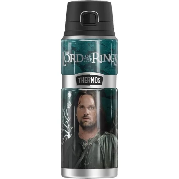 The Lord of The Rings Gimli THERMOS STAINLESS KING Stainless Steel Drink Bottle Vacuum insulated amp Double Wall 24oz24 oz Bottle ARAGORN