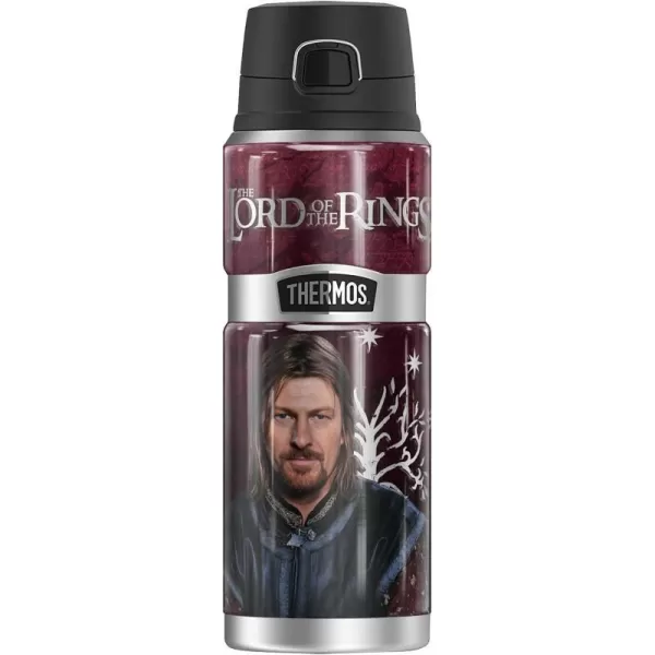 The Lord of The Rings Gimli THERMOS STAINLESS KING Stainless Steel Drink Bottle Vacuum insulated amp Double Wall 24oz24 oz Bottle BOROMIR