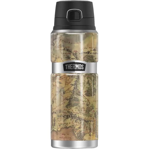 The Lord of The Rings Map of Middle Earth THERMOS STAINLESS KING Stainless Steel Drink Bottle Vacuum insulated amp Double Wall 24ozThe Lord of The Rings Map of Middle Earth THERMOS STAINLESS KING Stainless Steel Drink Bottle Vacuum insulated amp Double Wall 24oz