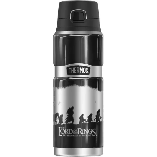 The Lord of The Rings Metallic Fellowship Silhouette THERMOS STAINLESS KING Stainless Steel Drink Bottle Vacuum insulated amp Double Wall 24ozThe Lord of The Rings Metallic Fellowship Silhouette THERMOS STAINLESS KING Stainless Steel Drink Bottle Vacuum insulated amp Double Wall 24oz