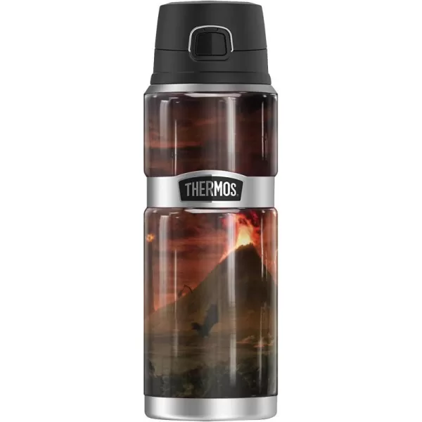 The Lord of The Rings The Mines Of Moria THERMOS STAINLESS KING Stainless Steel Drink Bottle Vacuum insulated amp Double Wall 24oz24 oz Bottle MORDOR