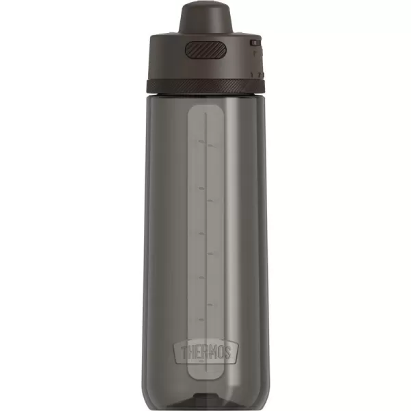 Thermos 24Ounce Guardian VacuumInsulated Hard Plastic Hydration Bottle Sleet White TP4329CL6 THRTP4329CL6Espresso Black