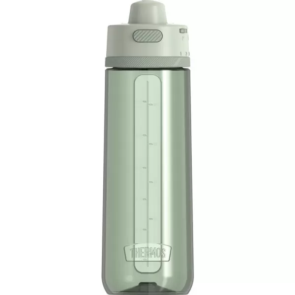 Thermos 24Ounce Guardian VacuumInsulated Hard Plastic Hydration Bottle Sleet White TP4329CL6 THRTP4329CL6Matcha Green