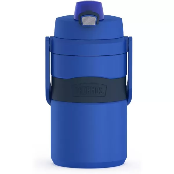 Thermos 32 Ounce Foam Insulated Hydration Bottle Charcoal1 Blue