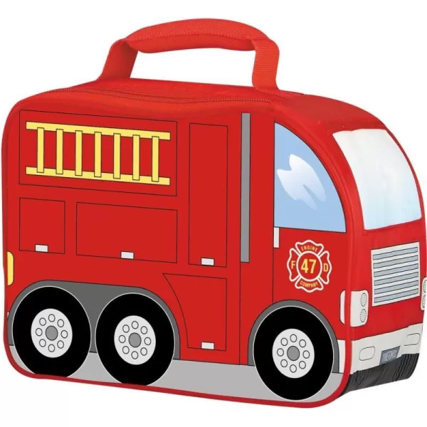 Thermos Novelty Soft Lunch Kit Firetruck 4 x 10 x 7 inchesThermos Novelty Soft Lunch Kit Firetruck 4 x 10 x 7 inches